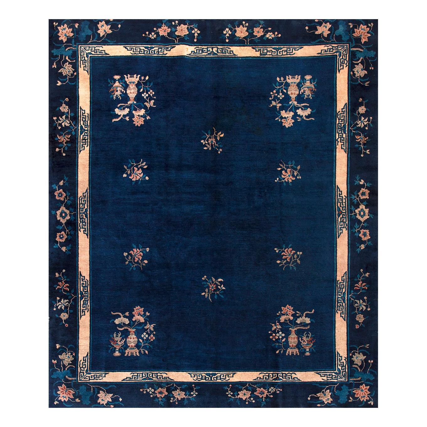 Peking Chinese Carpet 8' 3''x9' 7''  For Sale