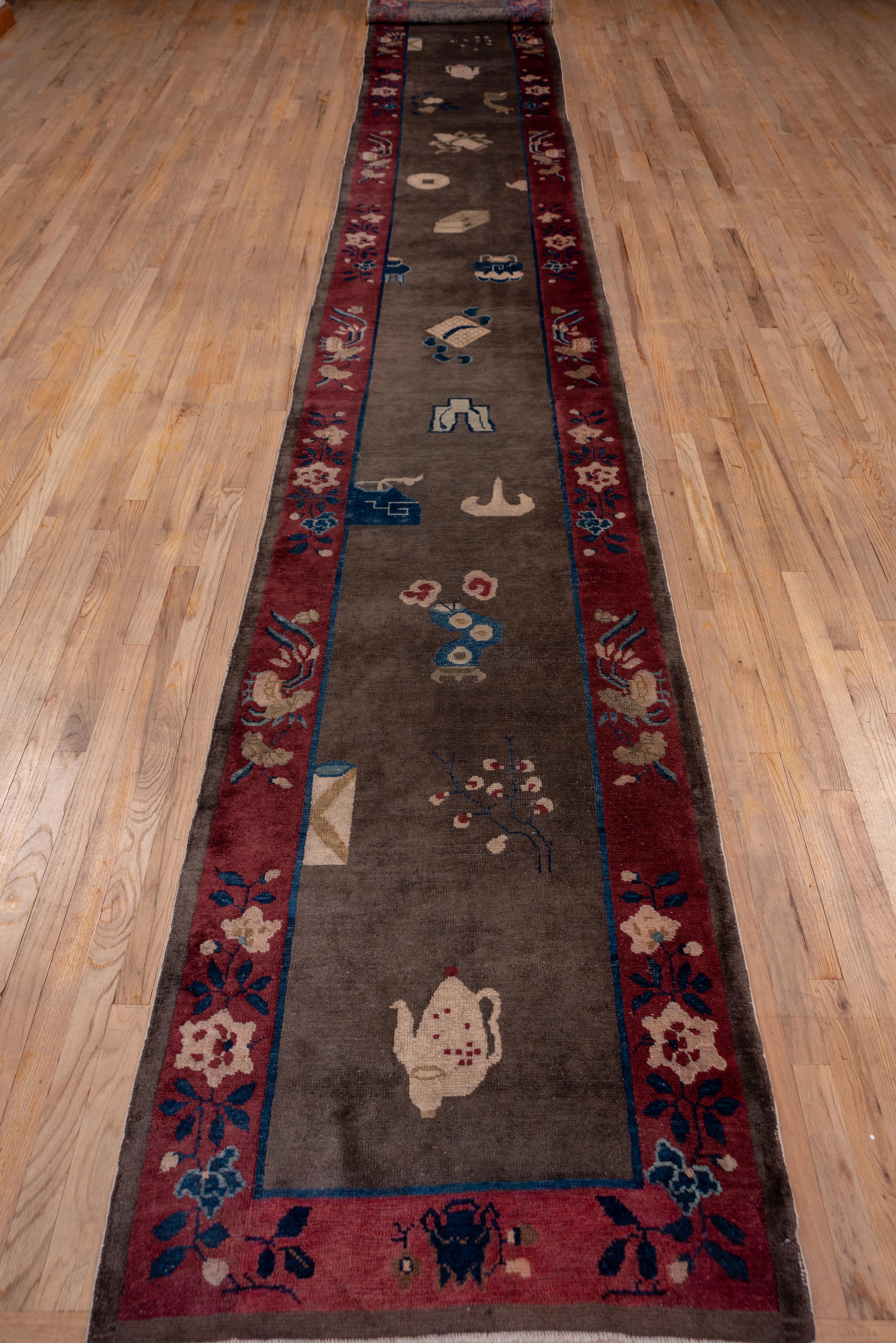 Hand-Knotted Peking Chinese Long Runner