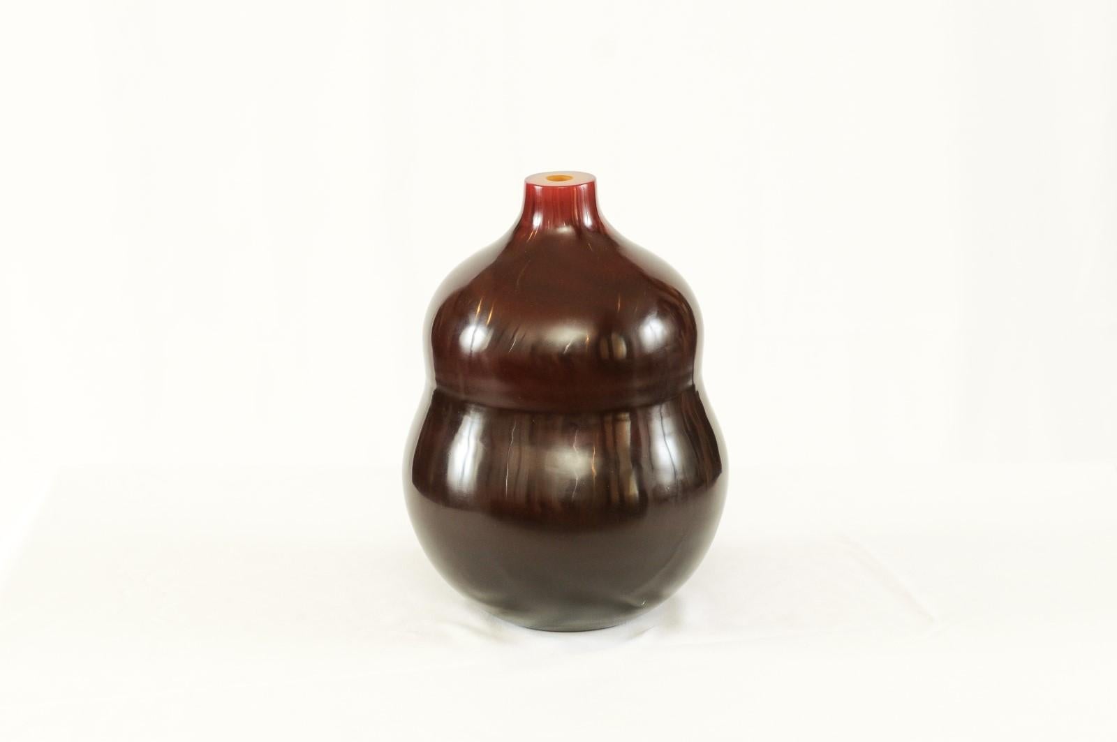 Peking Glass Vase - Robert Kuo for McGuire 2