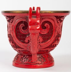 Peking Lacquer Cup, China, 1904