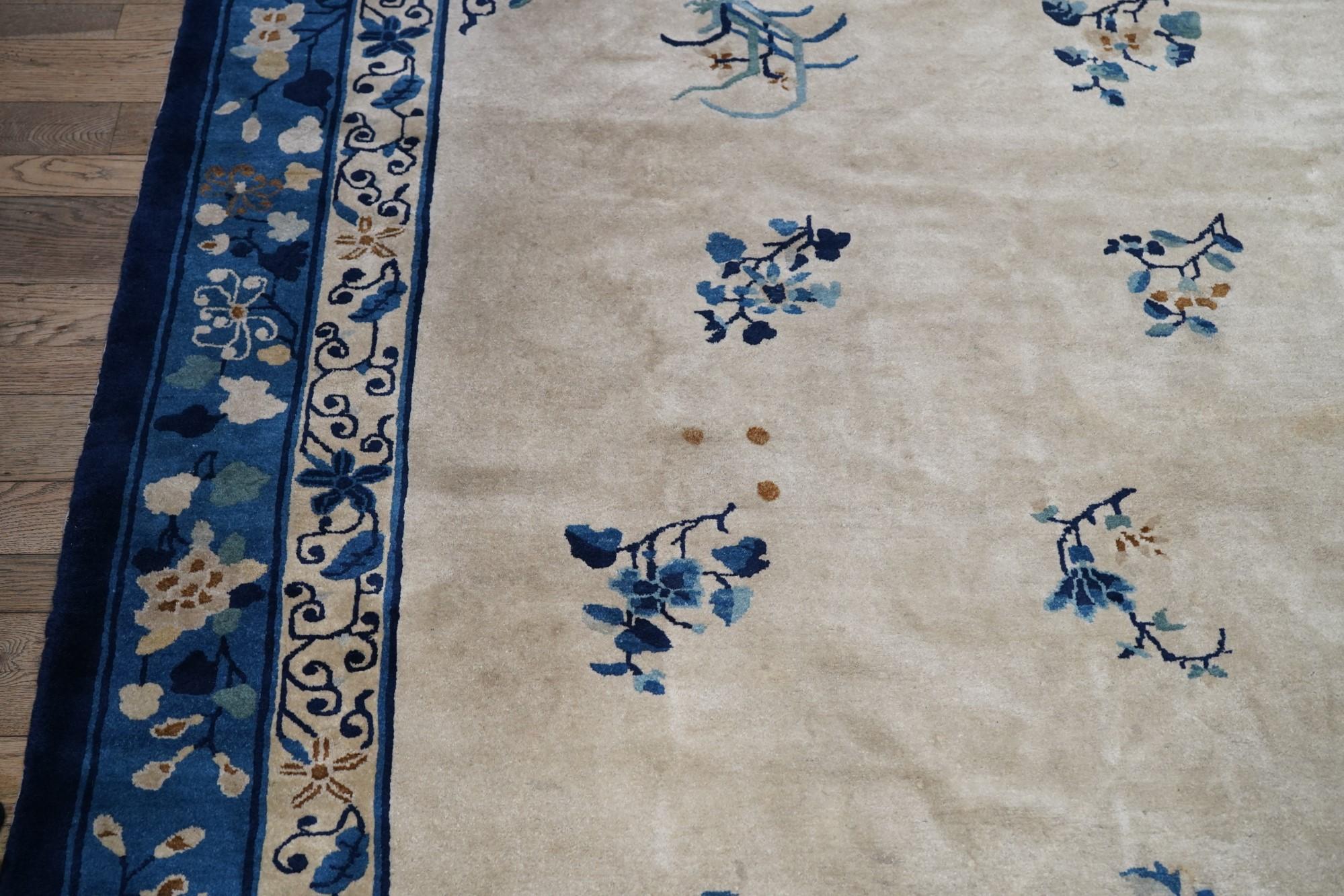 Late 19th Century Peking Rug 12'0'' x 14'7'' For Sale