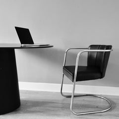 PEL Armchair Tubular Steel Cantilever Vintage Modernist Cox Bauhaus