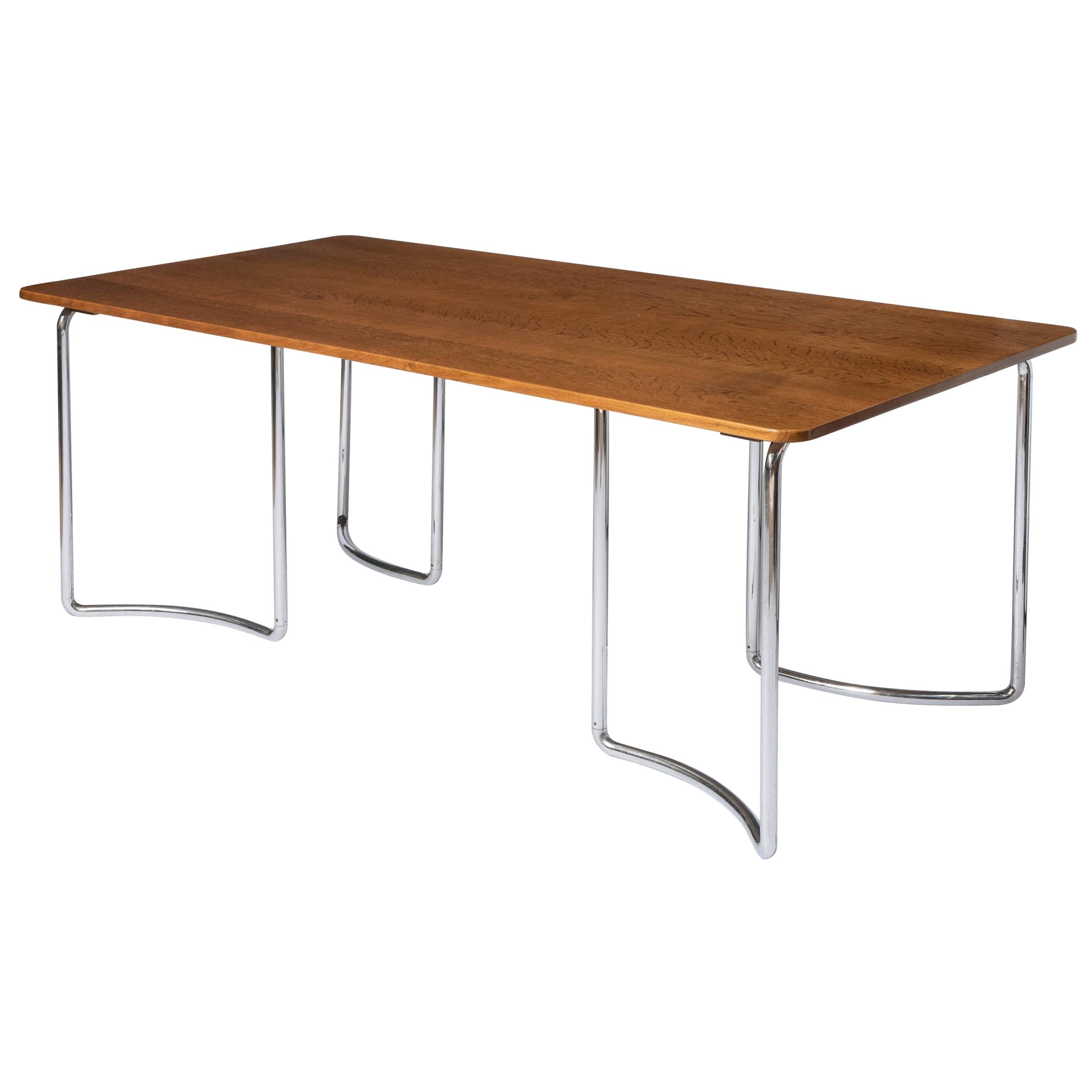 P.E.L. British Modernist Dining Table, England, circa 1931 For Sale