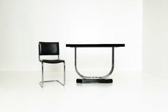 Schreibtisch und Stuhl aus Stahlrohr von P.E.L., Vereinigtes Königreich, 1930er Jahre