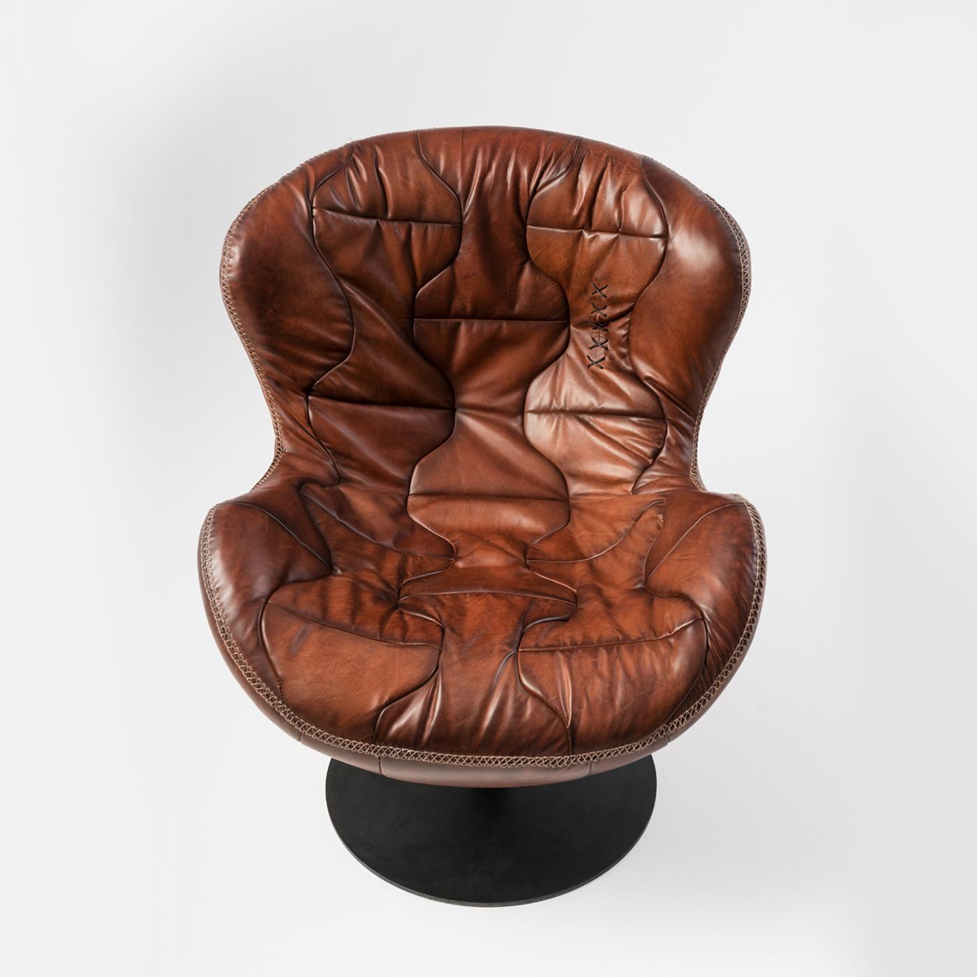 Modern Pelè Armchair Tribeca Collection by Marco and Giulio Mantellassi For Sale