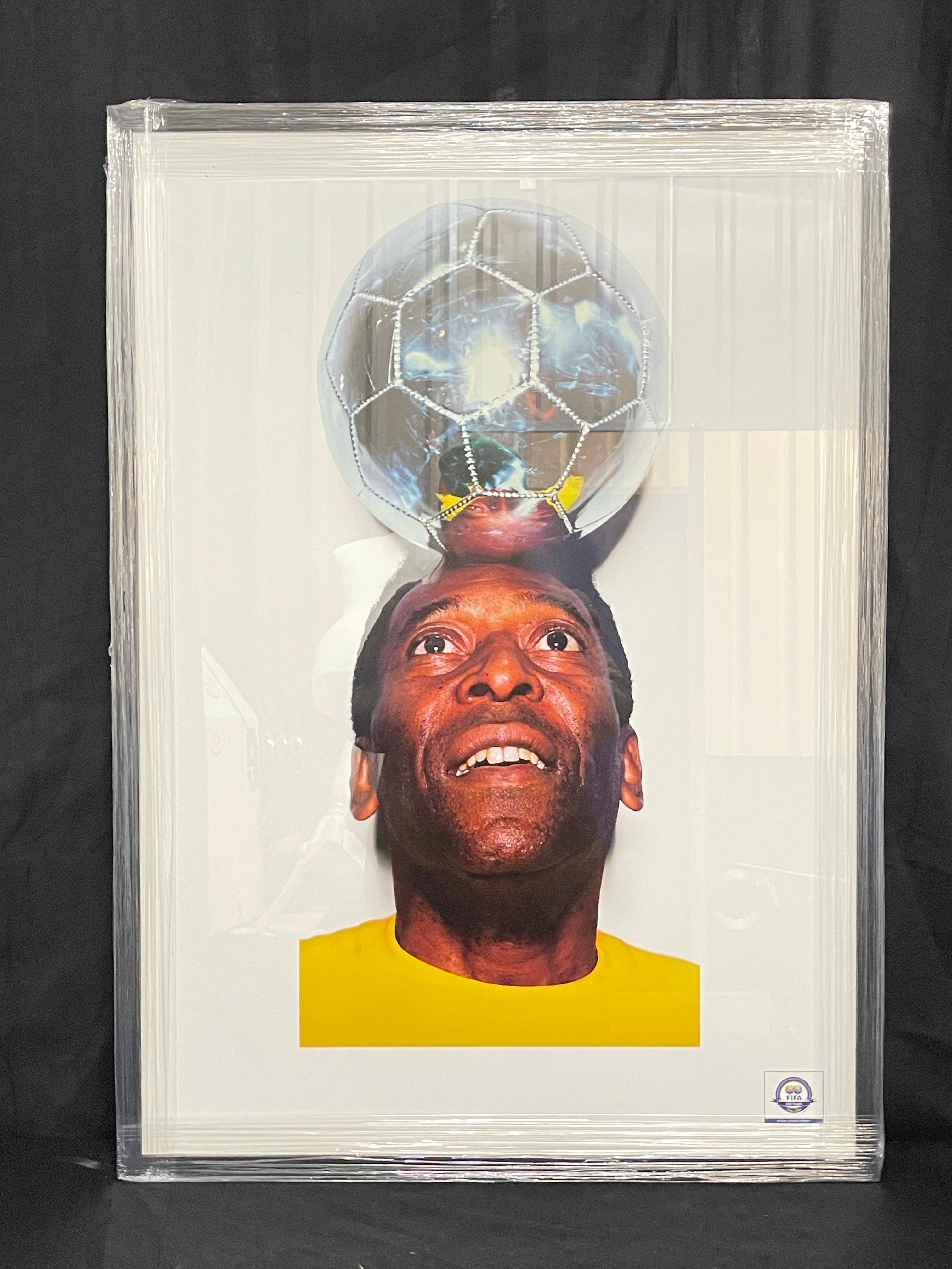 Pelé von Marc Quinn 2004 FIFA 100 (Englisch) im Angebot