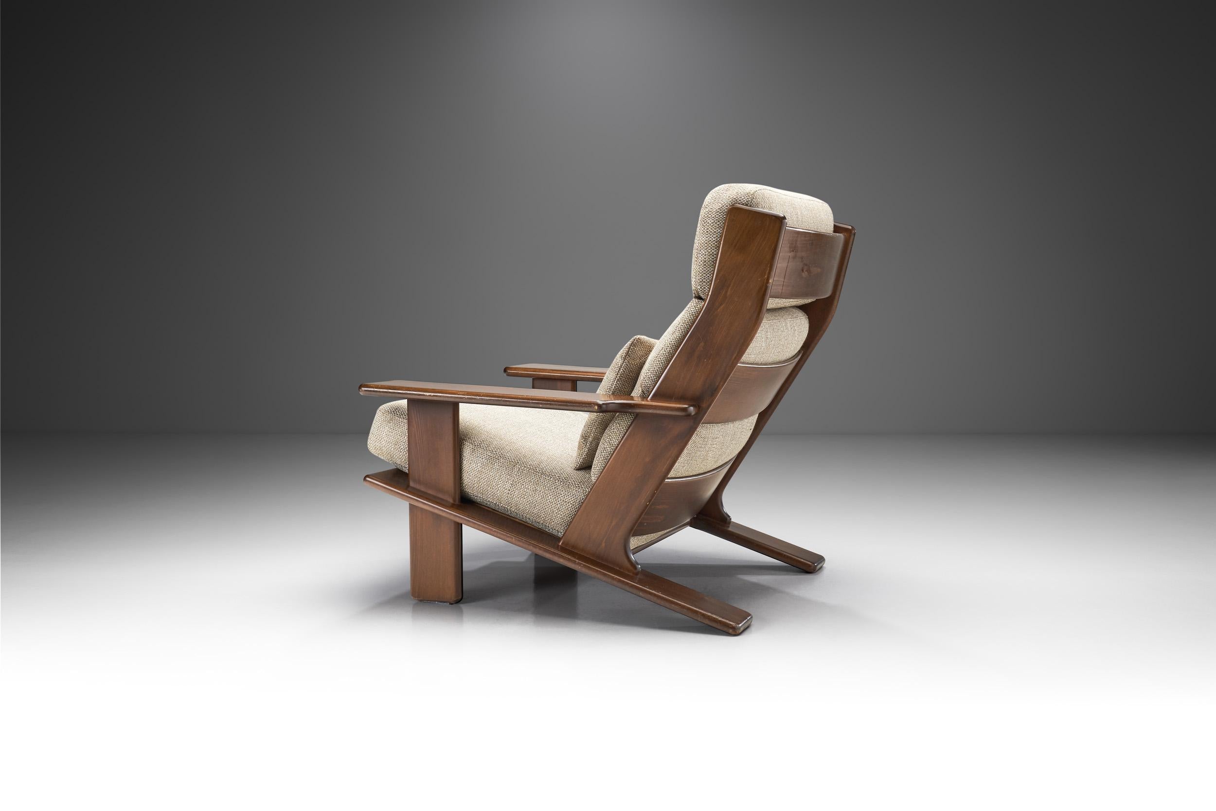 “Pele” Lounge Chair by Esko Pajamies for Lepokalusto, Finland 1970s In Good Condition For Sale In Utrecht, NL