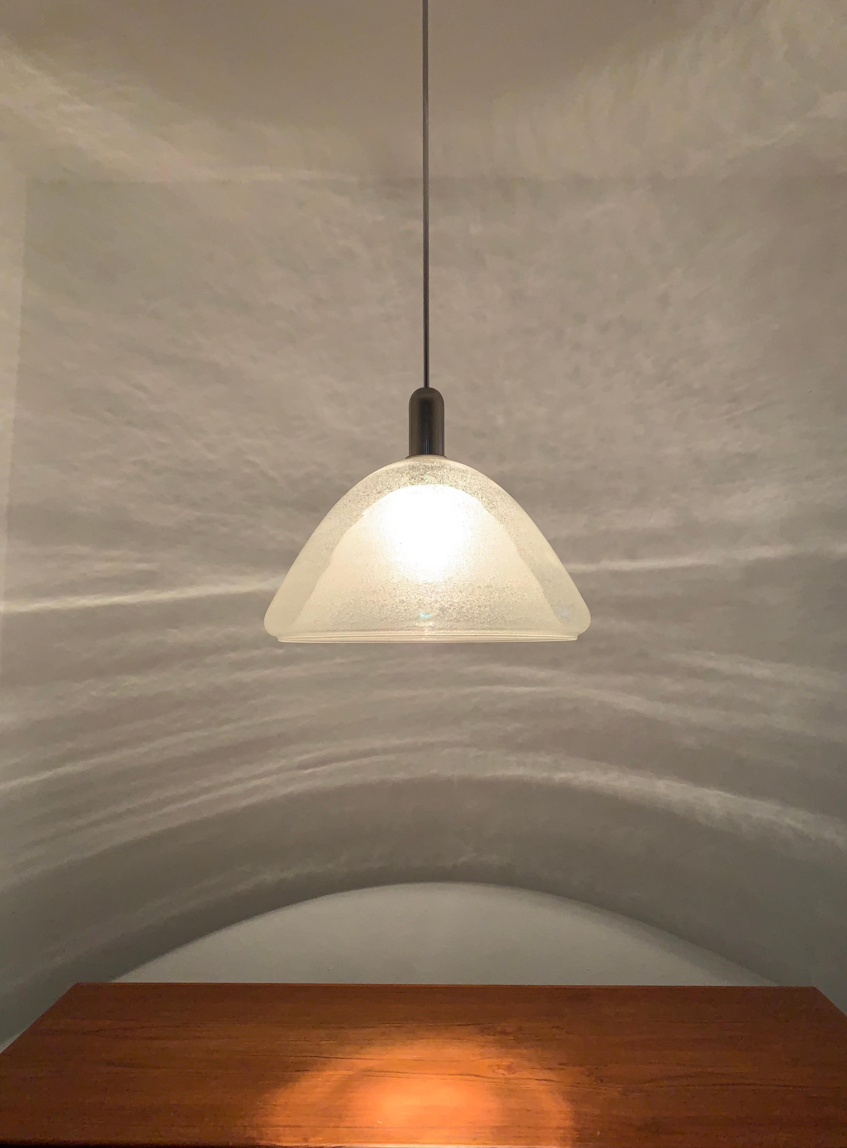 Peleguso glass lamp by Carlo Nason for Mazzega For Sale 3
