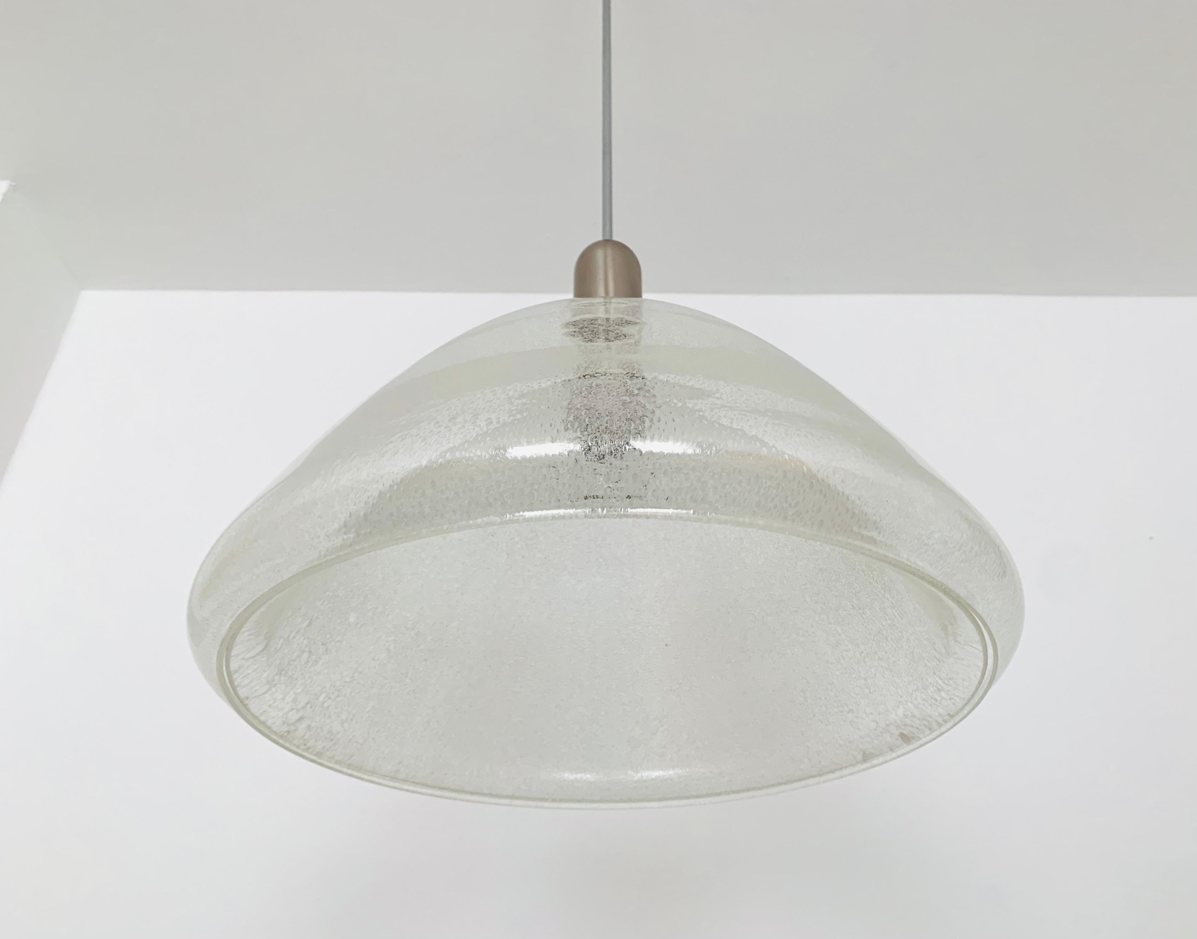 Peleguso glass lamp by Carlo Nason for Mazzega In Good Condition For Sale In München, DE