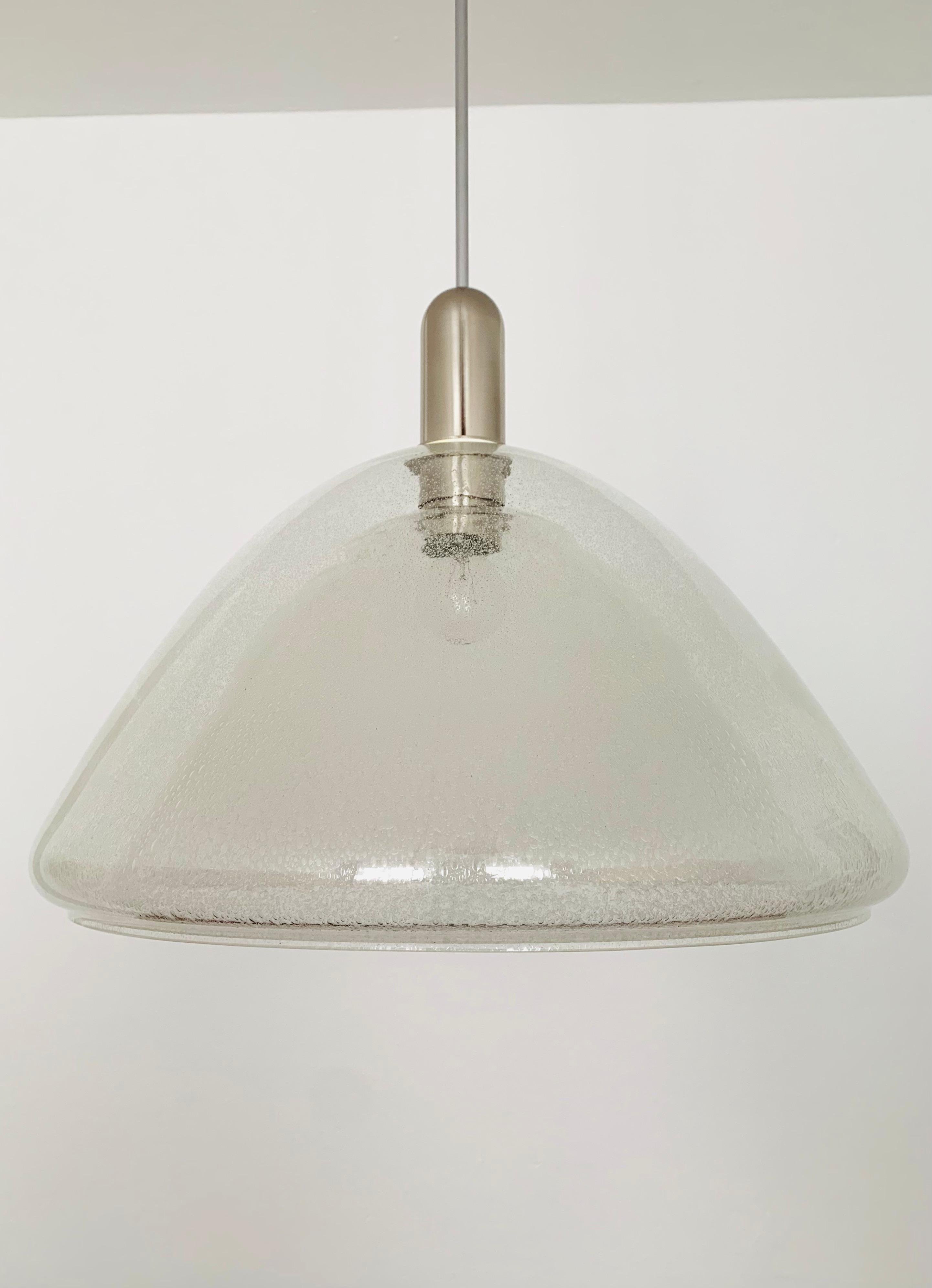 Lampada a sospensione in vetro Peleguso di Carlo Nason per Mazzega In condizioni buone in vendita a München, DE