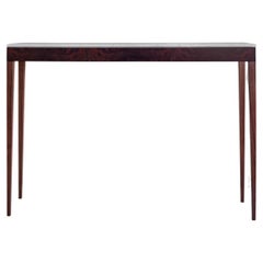 Pelham Console Table, Thin Console with Marble top