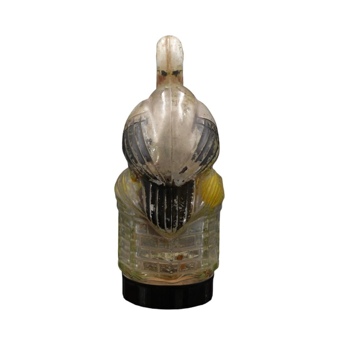 tarro de caramelos pelícano vidrio soplado mediados del siglo XX en venta