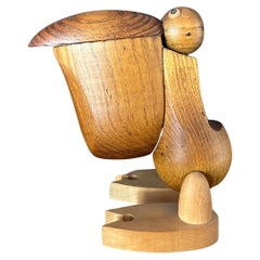 Pelican in Teak by Zoo-Line, 1970's