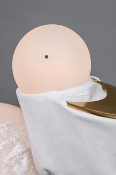 Pelican - Unique Floor Lamp Sculpture, Ludovic Clément d’Armont