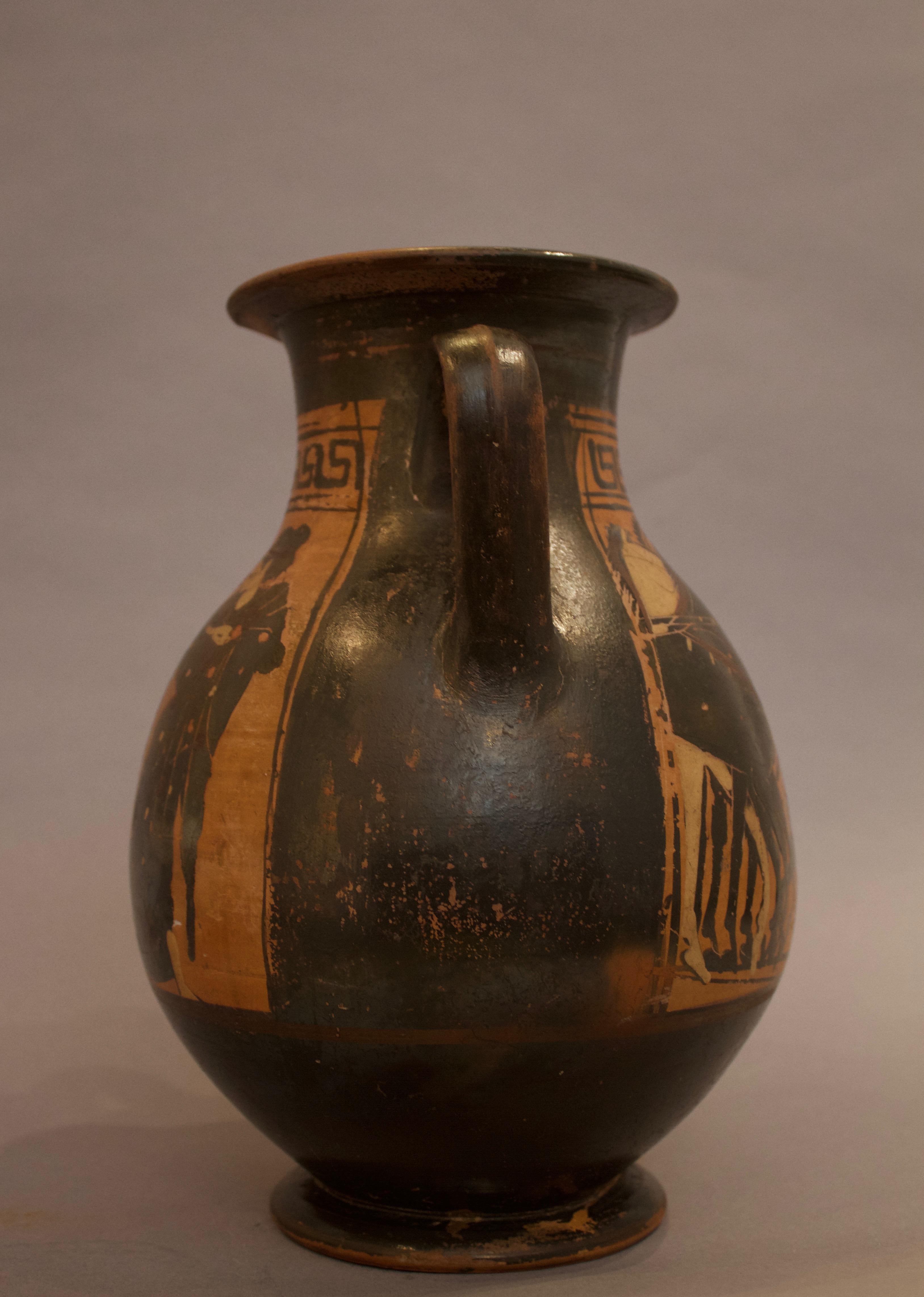Pelike Attic Vase, 520-500 BCE In Fair Condition In Paris, FR
