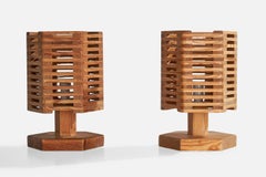 PELLE Snidare, Lampade da tavolo, Pino, Svezia, anni '70