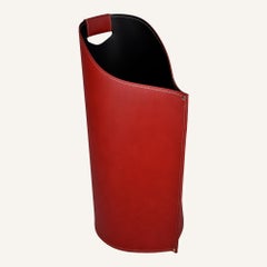 Panier de rangement pour granulés SAPEL en cuir régénéré
