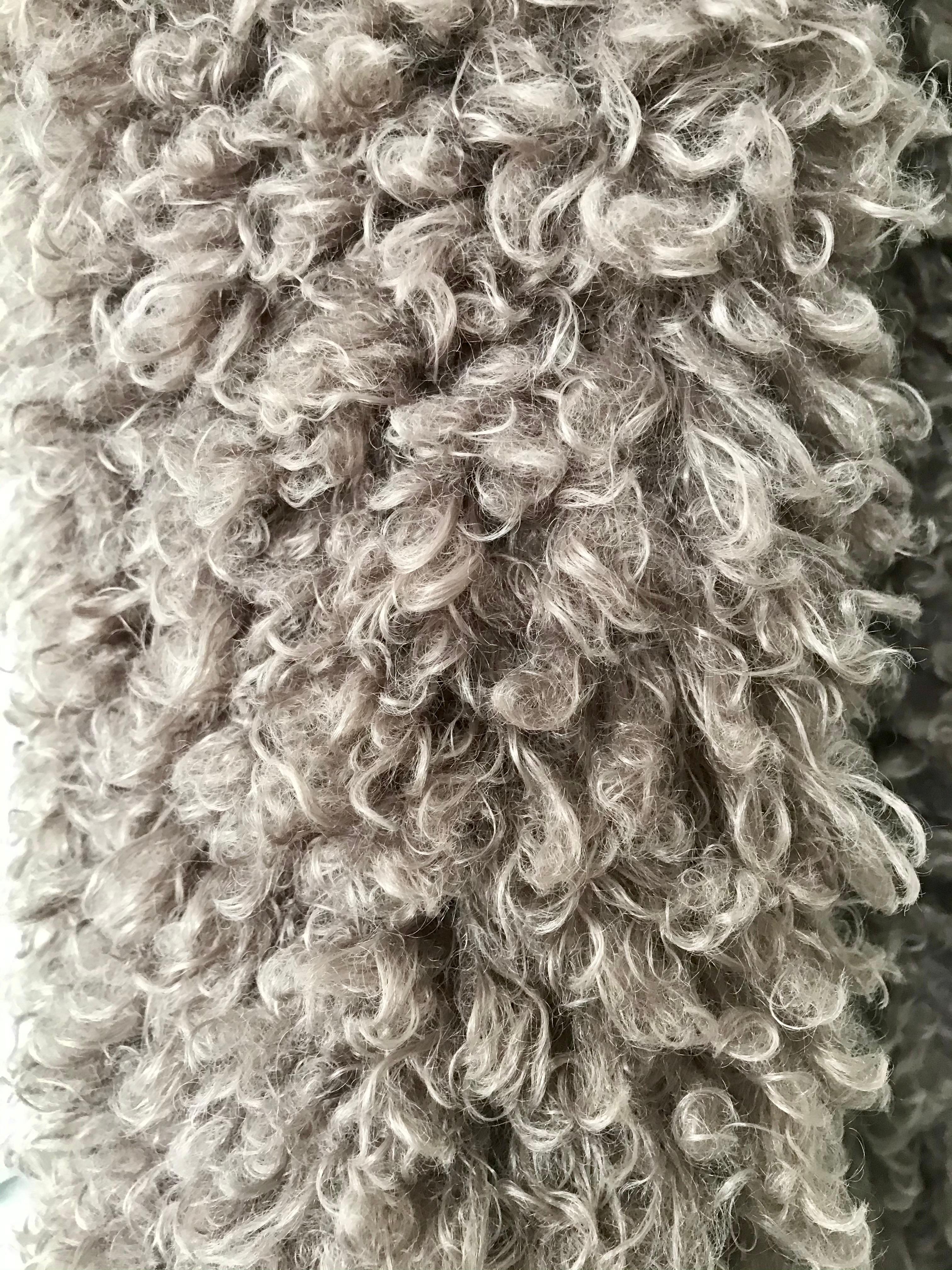 Pelush Faux Fur Curly Boucle' Poodle Coat - Small  For Sale 1