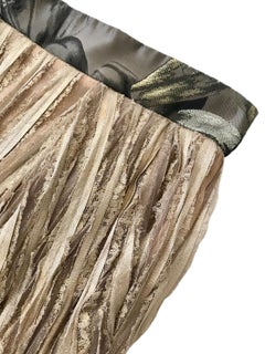 Pelush Gold Tulle And Lace Skirt - Small