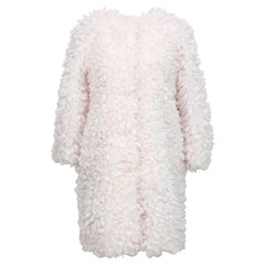 Pelush Opaline Boucle' Faux Fur Coat - 1/XS  1/S