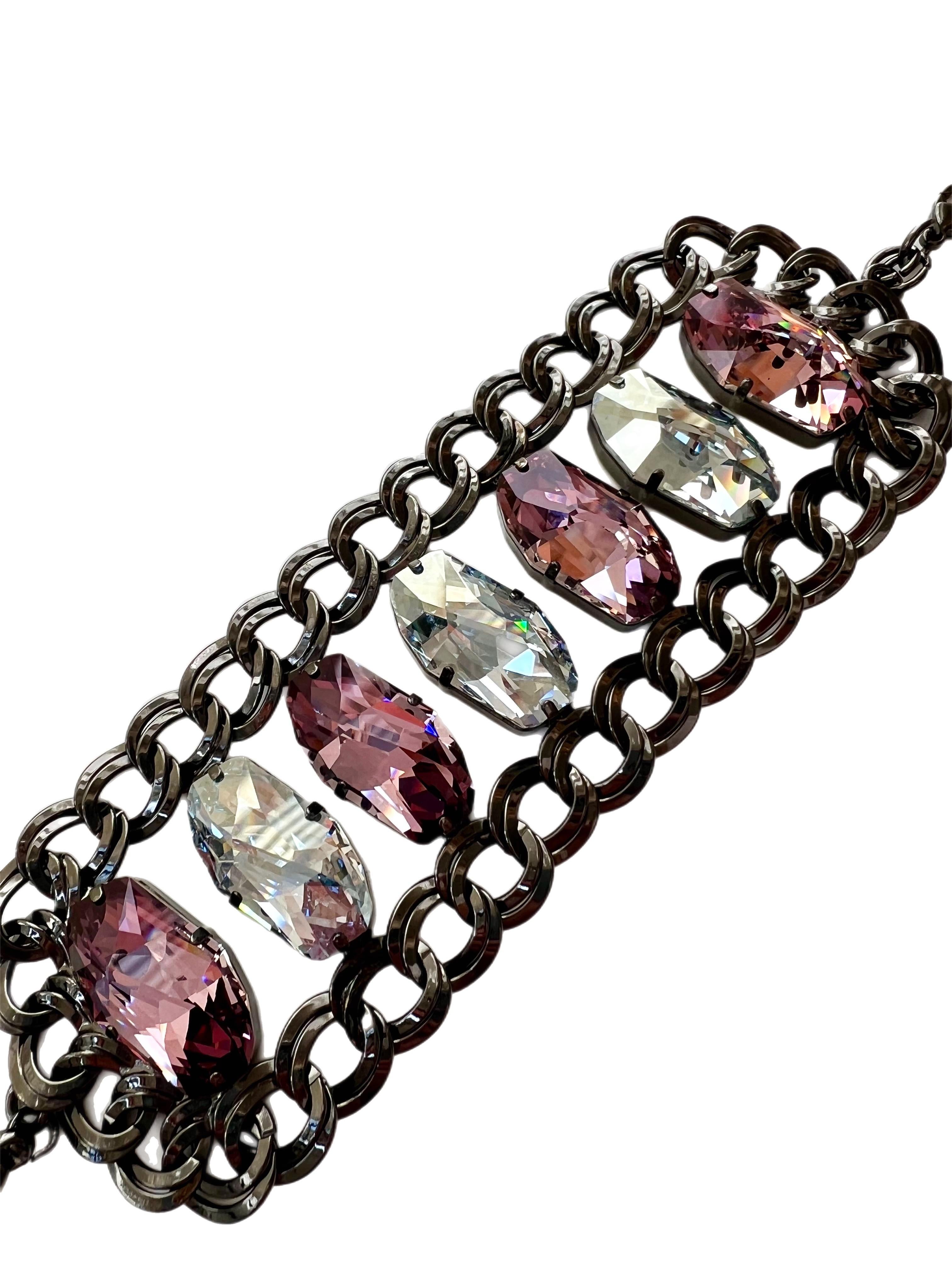 clear chain bracelet