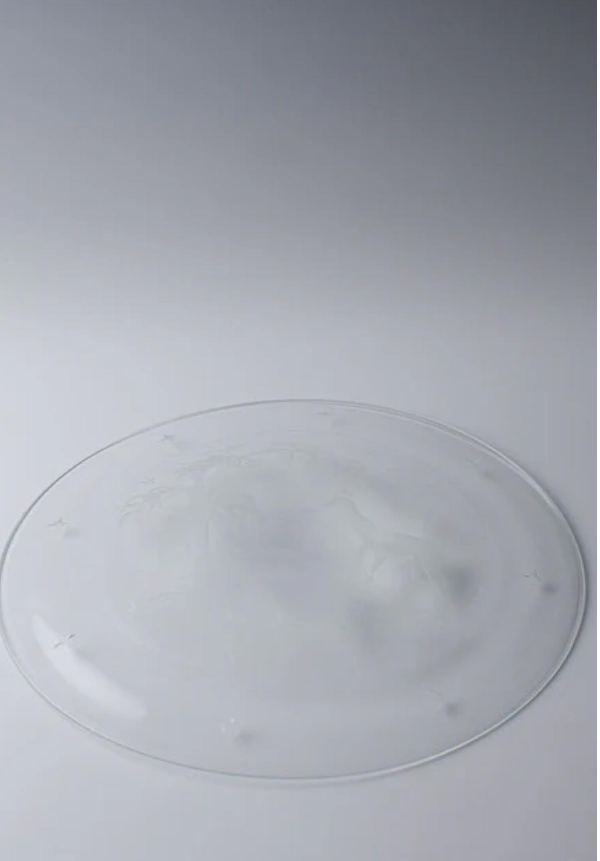 Verre de Murano Pelzel et Balsamo Stella, assiette « Femme avec cerf », 1930 en vente