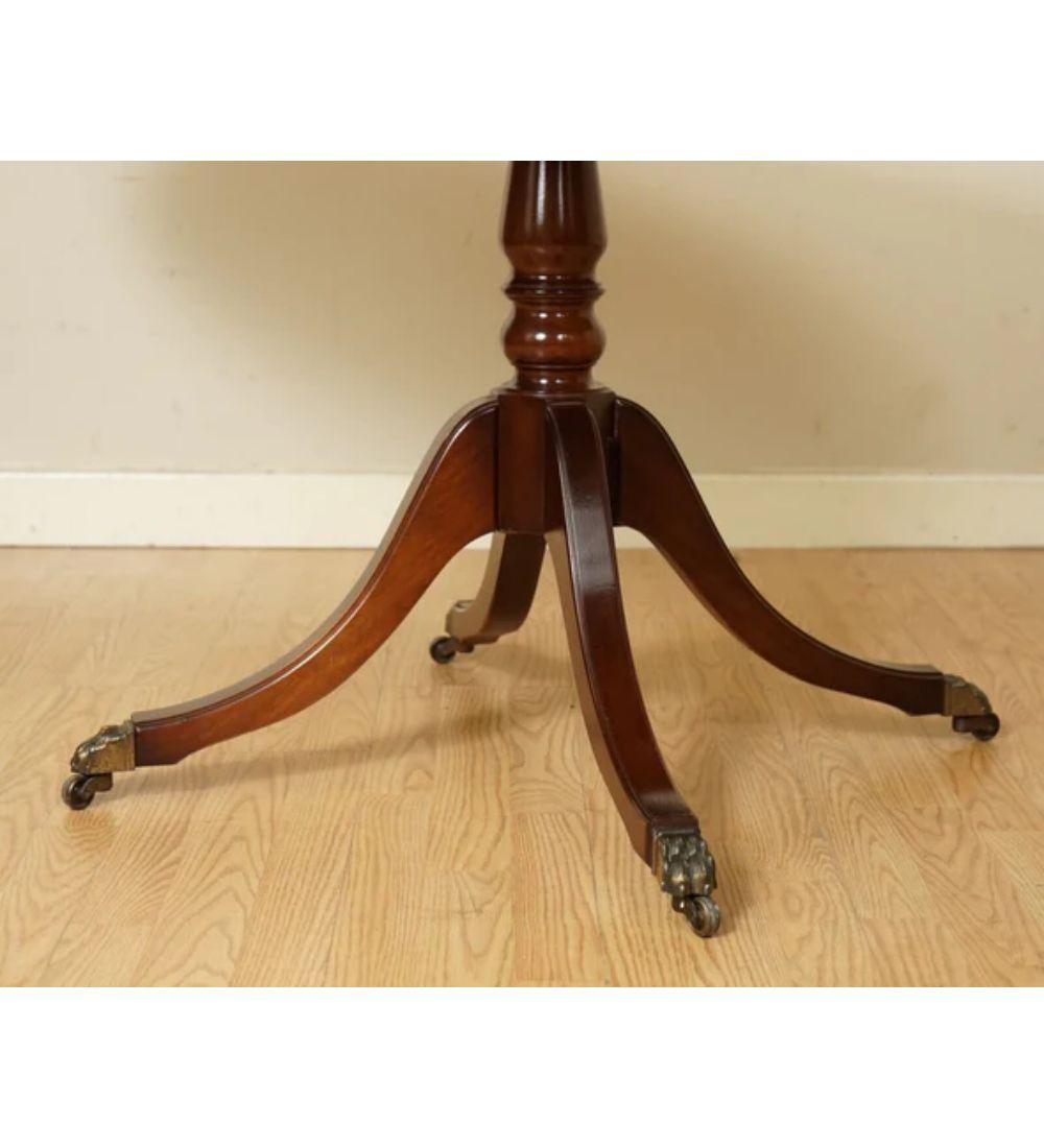 Wood Pembroke Drop Leaf Dining Table Featuring Two Deep Drawers