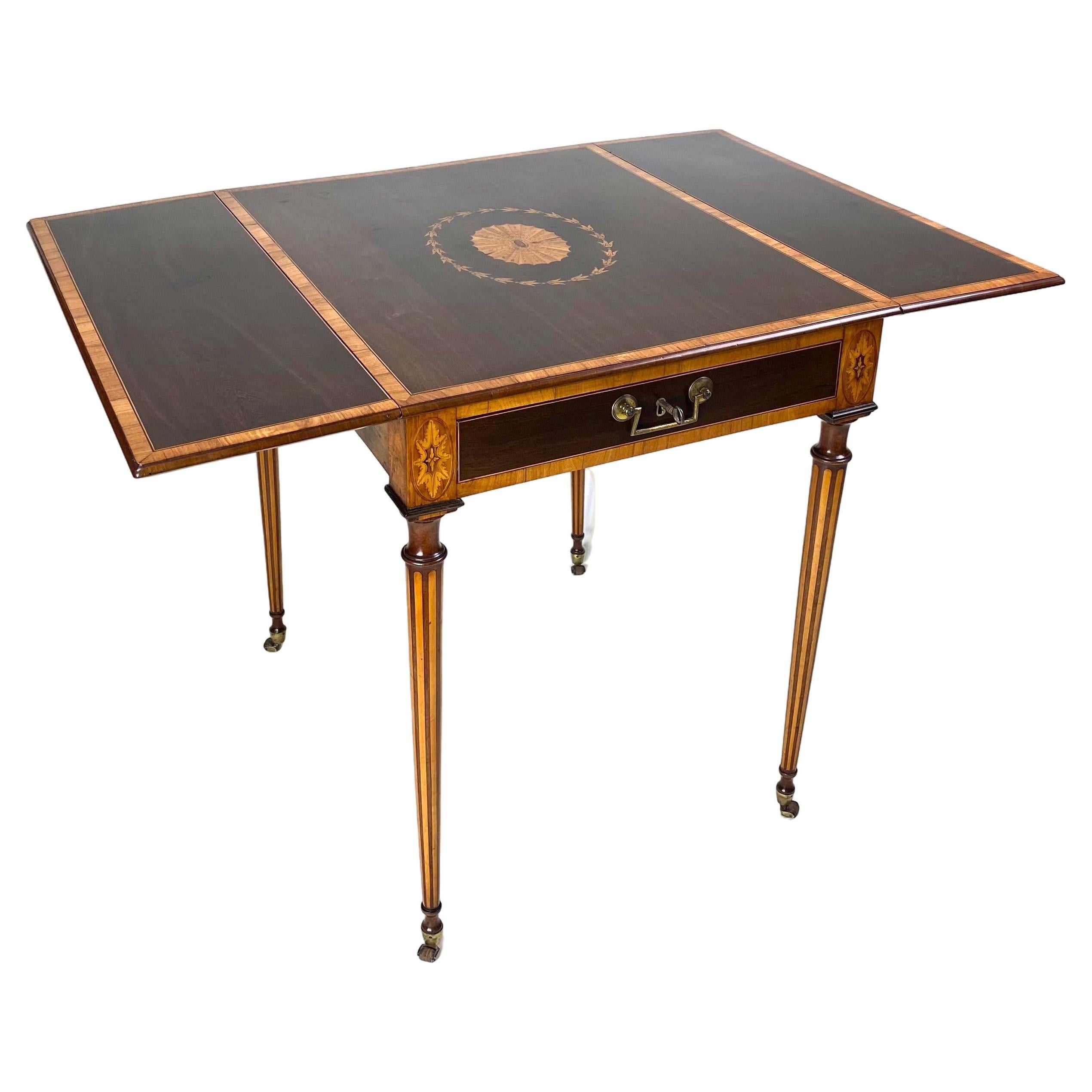 Pembroke table attributed to Ince and Mayhew For Sale