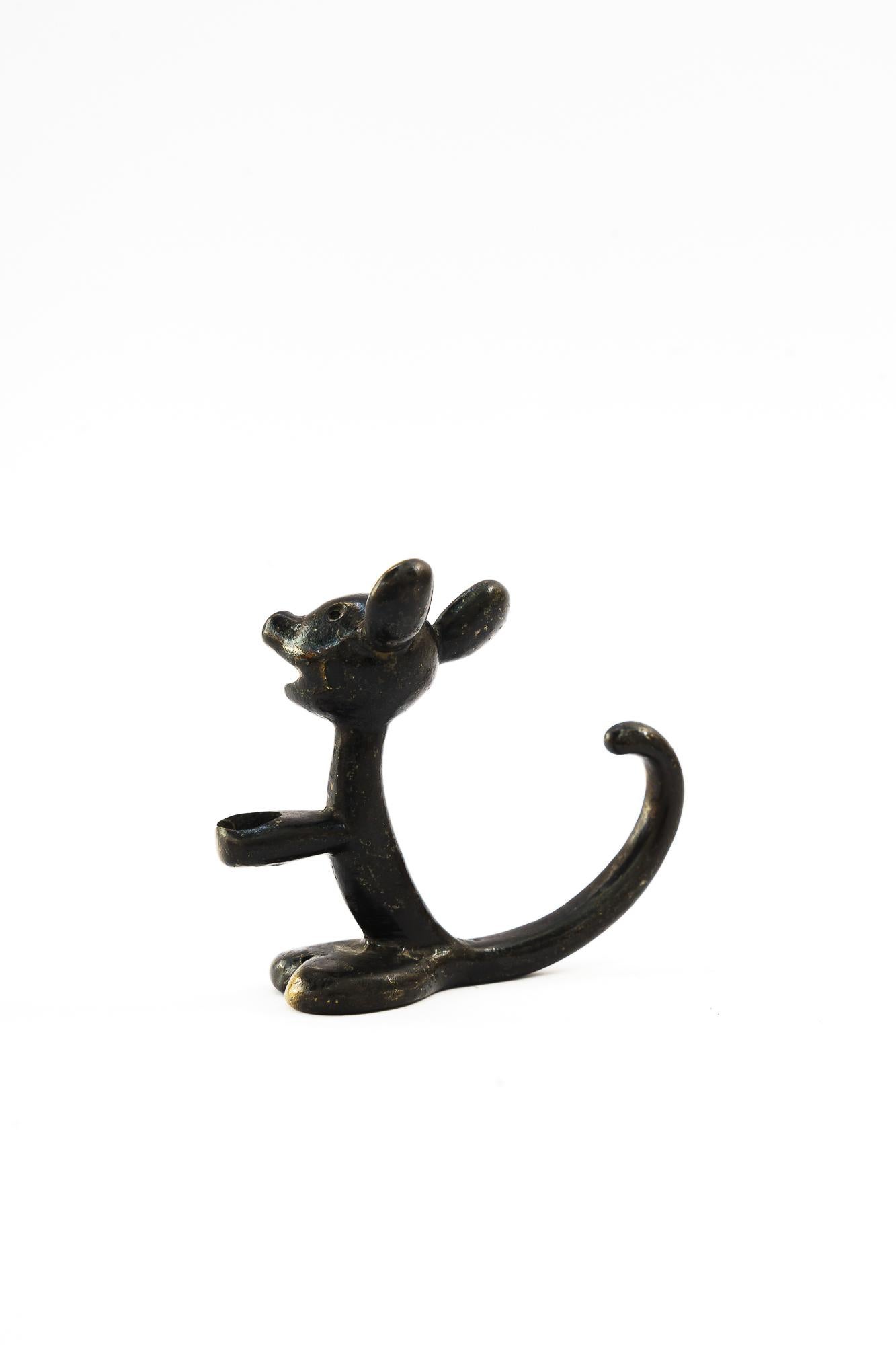 Pen holder by walter bosse shows a mouse around 1950s For Sale 1