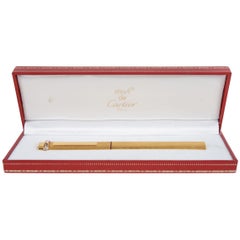 Kugelschreiber „Must De Cartier Trinity Gold Ballpoint Pen“, Frankreich, von Cartier, 2000er Jahre