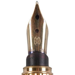 Füllfederhalter „Must De Cartier Trinity Red Lacquer“, Frankreich, von Cartier