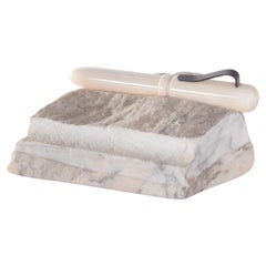 Pen-on-Stone Marble Sculpture, Portugal