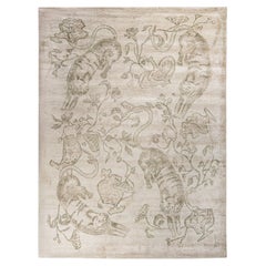 Pench Carpet in Sari Silk, Viya by Vikram Goyal