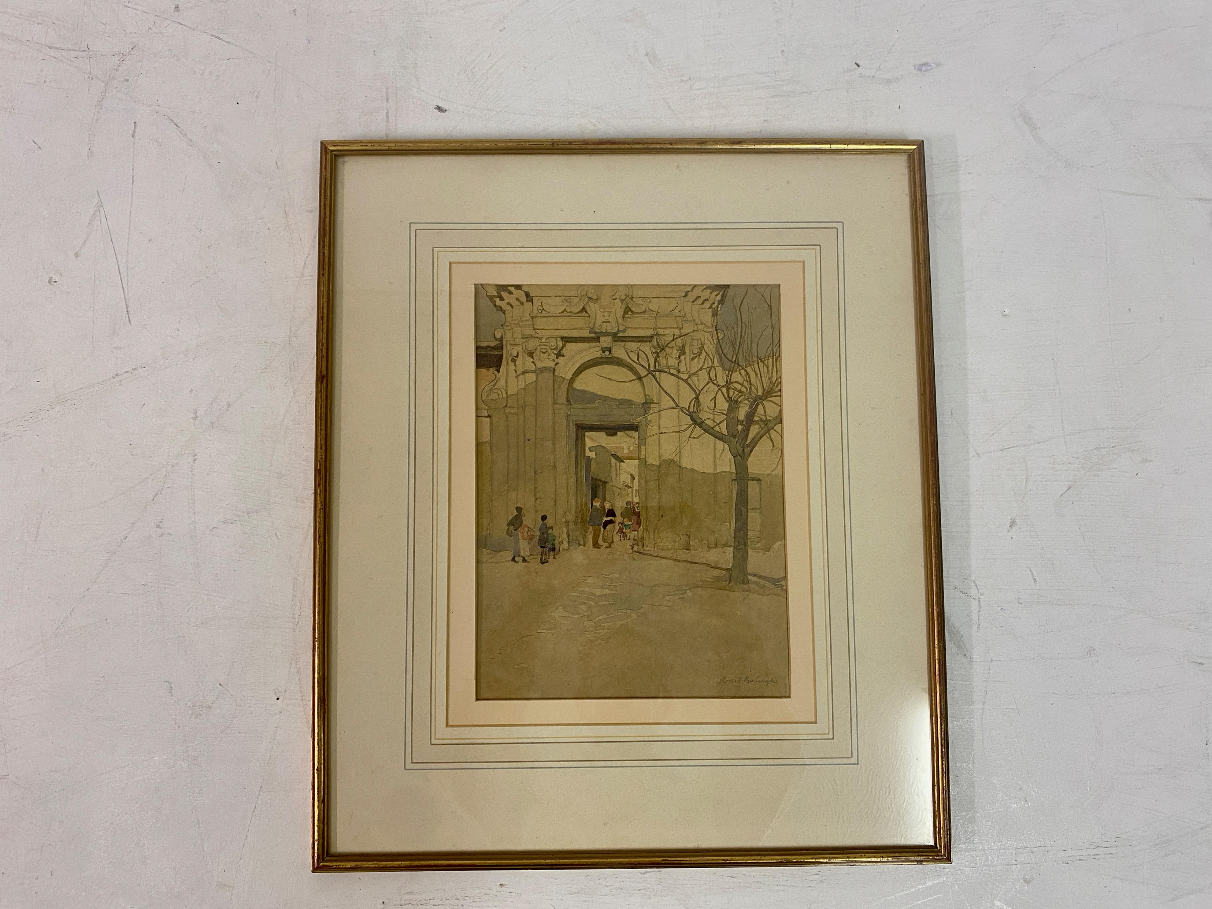 Watercolour and pencil

By Averil Burleigh (1883-1949)

Signed bottom right.