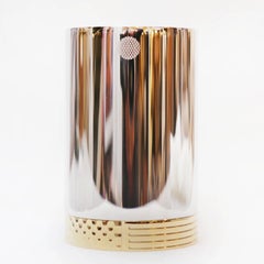 Pencil Box Golfer in White Gold