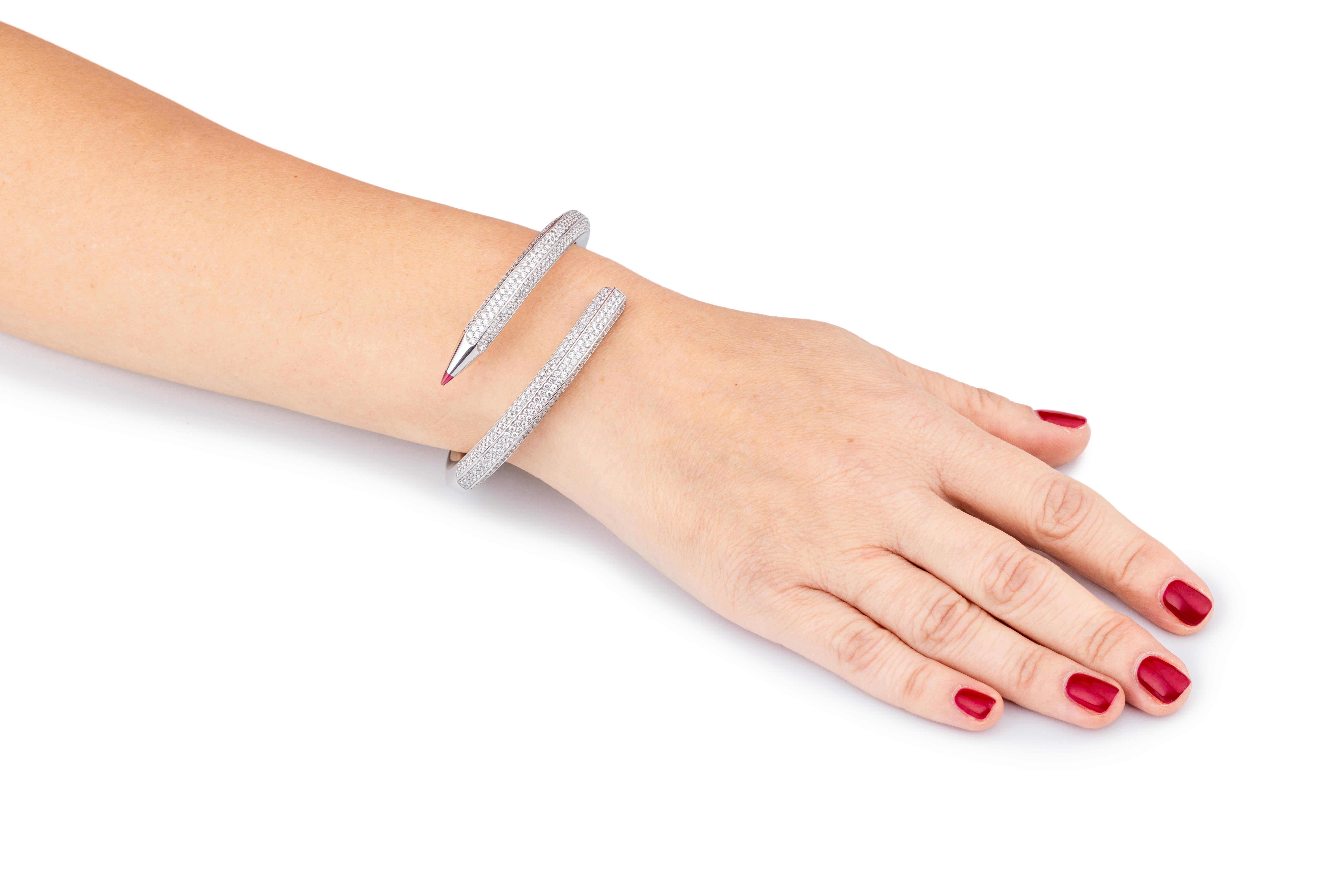 pencil cuff bracelet