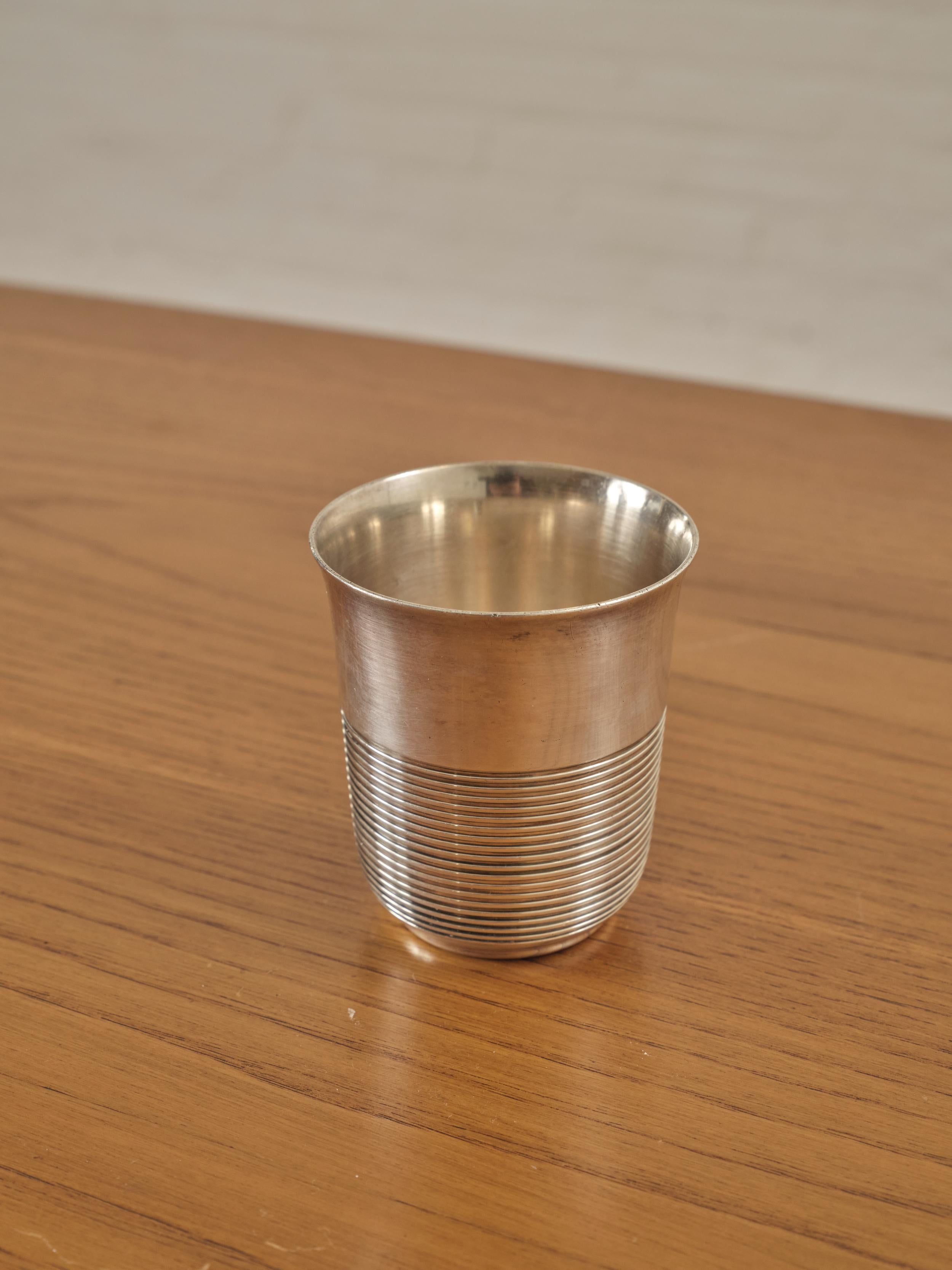 Pencil Cup Holder by Luc Lanel For Christofle

About Luc Lanel:

The designer and ceramist had received his training at the École des arts décoratifs in Paris. He worked mainly with silver or silver-plated metals as well as bronze for the companies