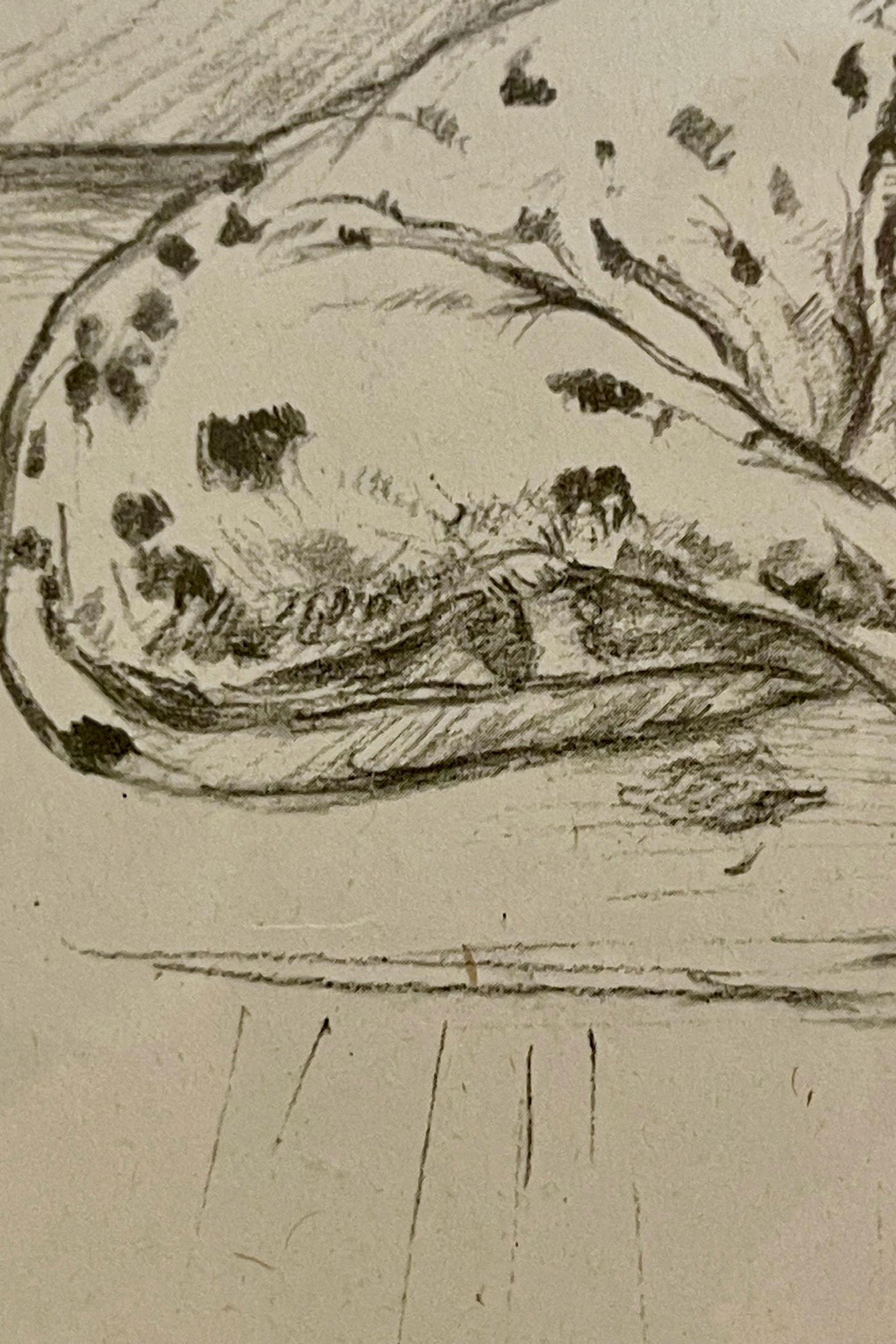 dessin au crayon sur papier, représentant des deux côtés des chiens Dalmatiens, États-Unis 1940. en vente 4