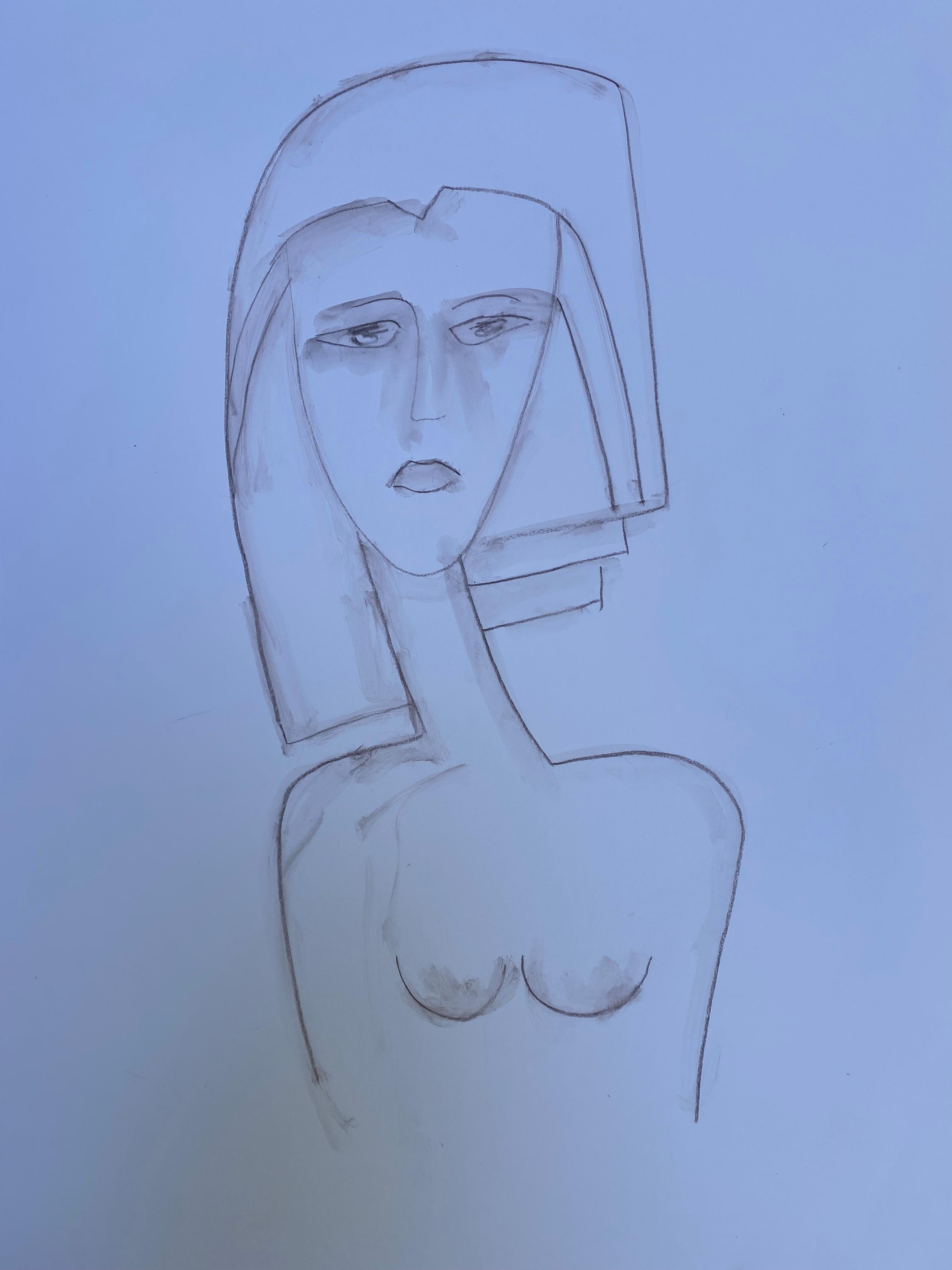 Contemporary Pencil on Paper 2, André Ferrand, 2011 For Sale