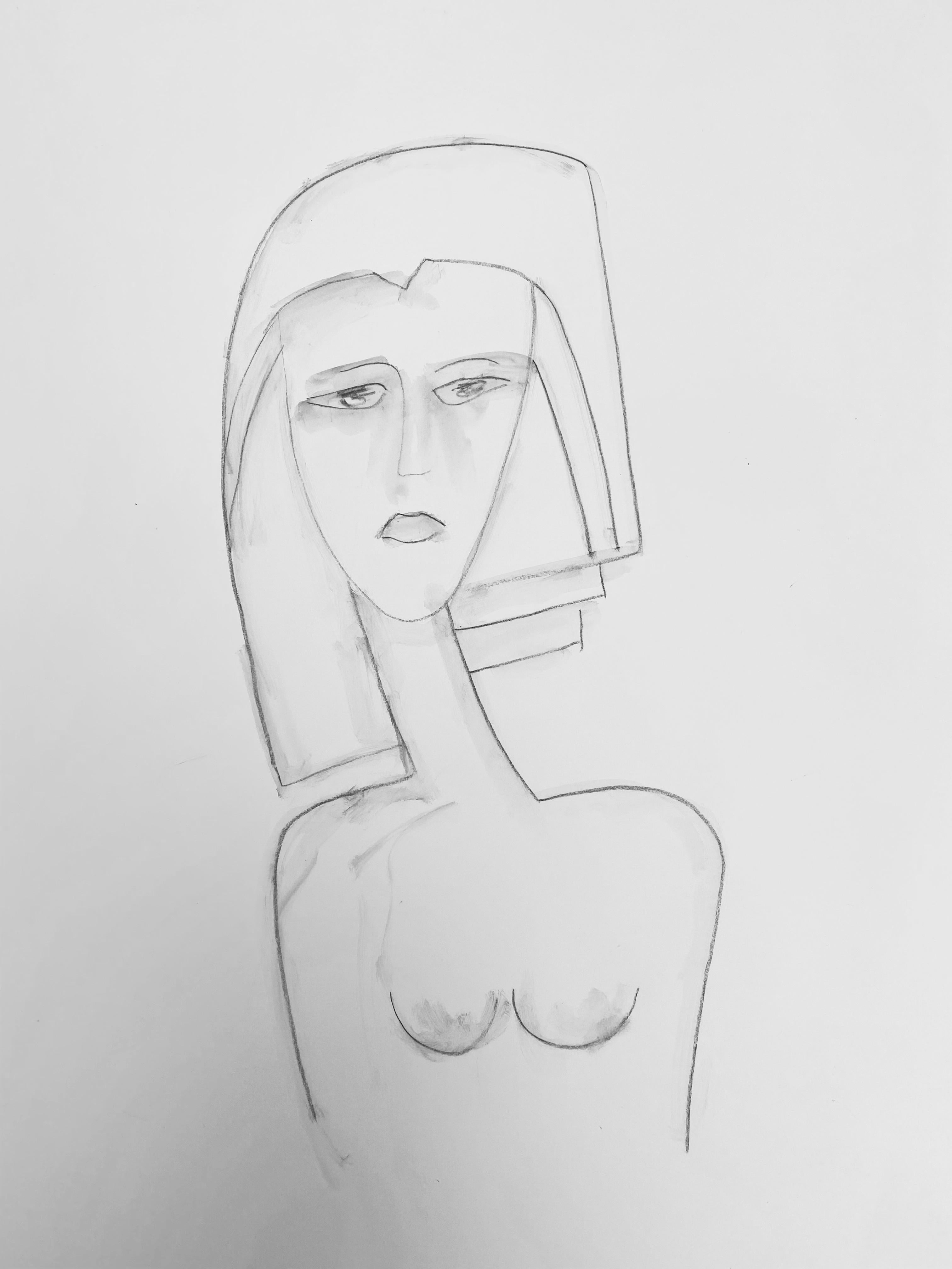 Pencil on Paper 2, André Ferrand, 2011 For Sale 3