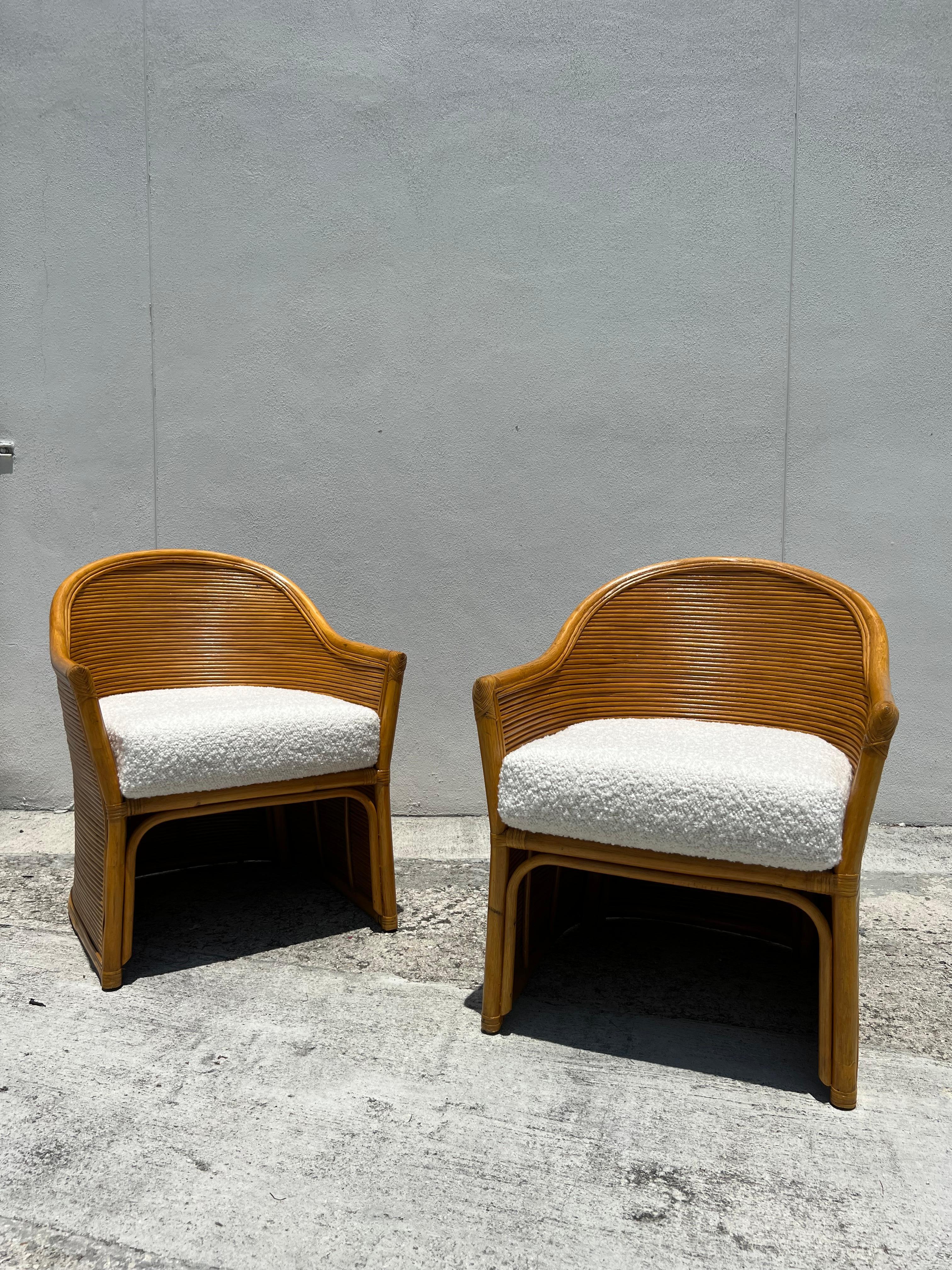 reed boucle stool