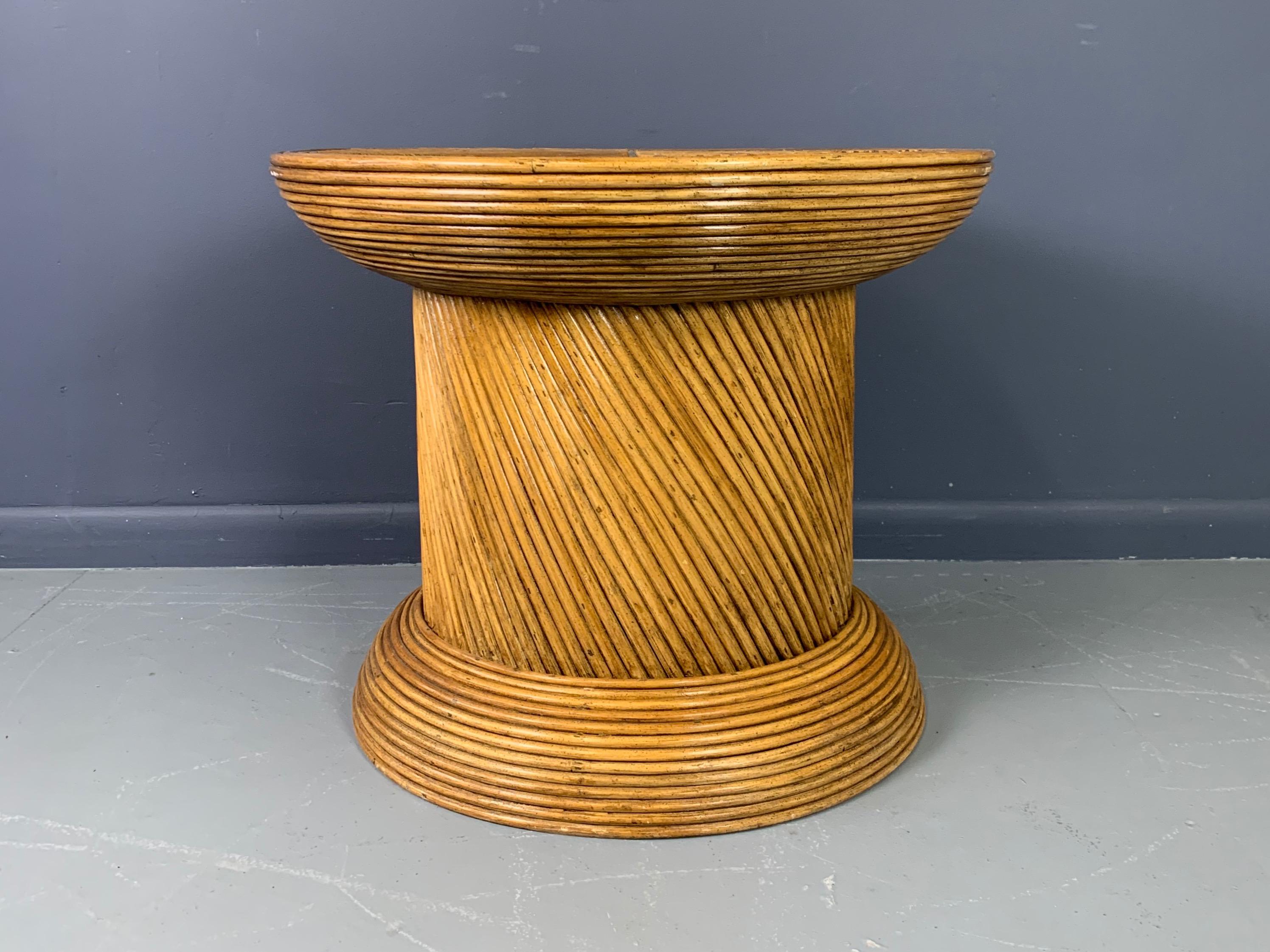 pencil reed coffee table