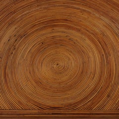 Pencil Reed Coffee Table, 1970s