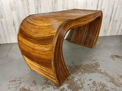 Pencil Reed Console Table