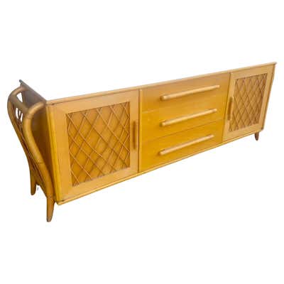 Credenza Reed Rim Laminate Credenzas - 78 For Sale at 1stDibs | laminate sideboard ...