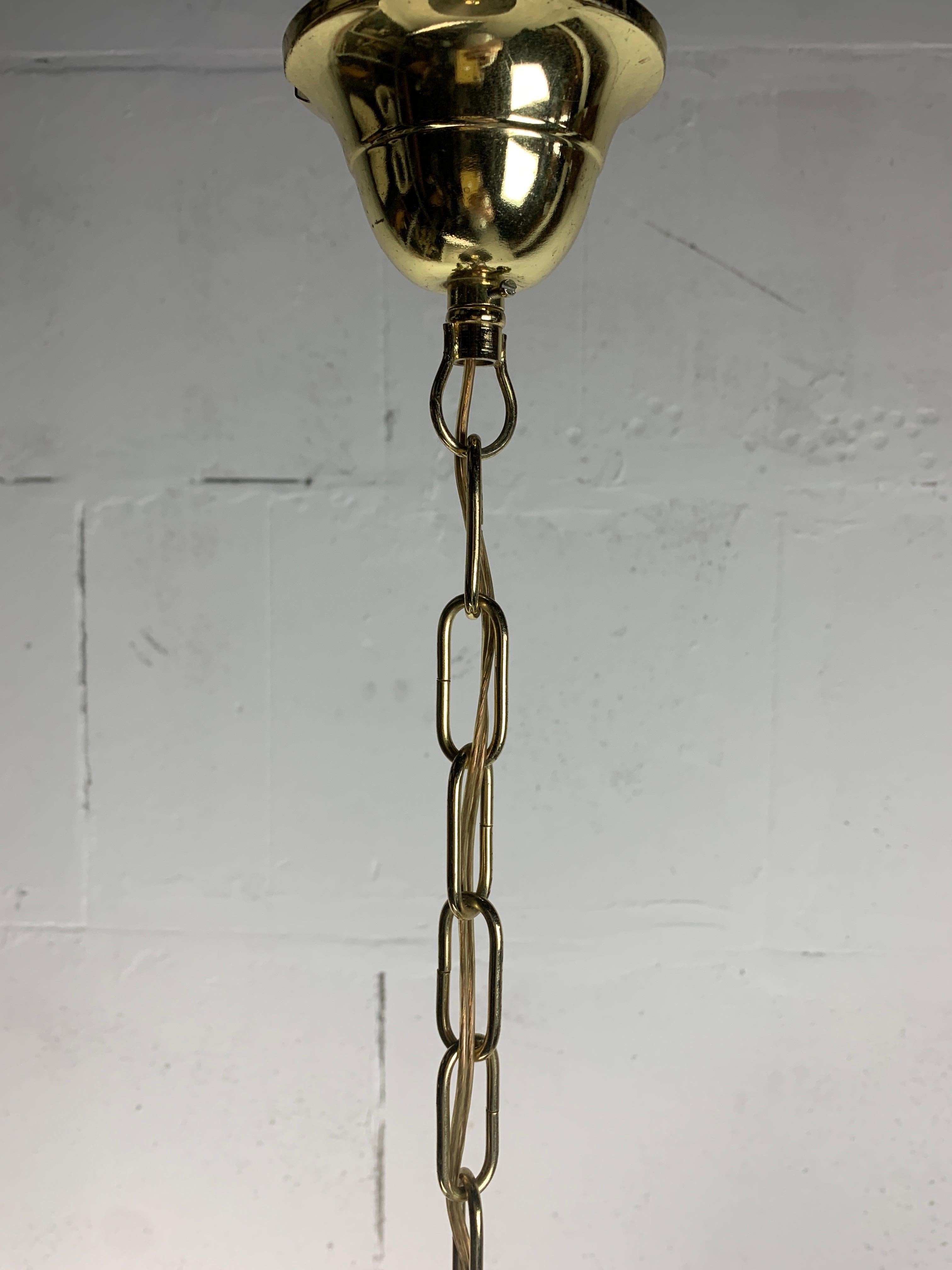Late 20th Century Pencil Reed, Rattan, Bamboo and Brass Pendant Hanging Lamp, Italy, 1970s For Sale