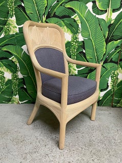 Pencil Reed Rattan Dining Chairs, Set of 6