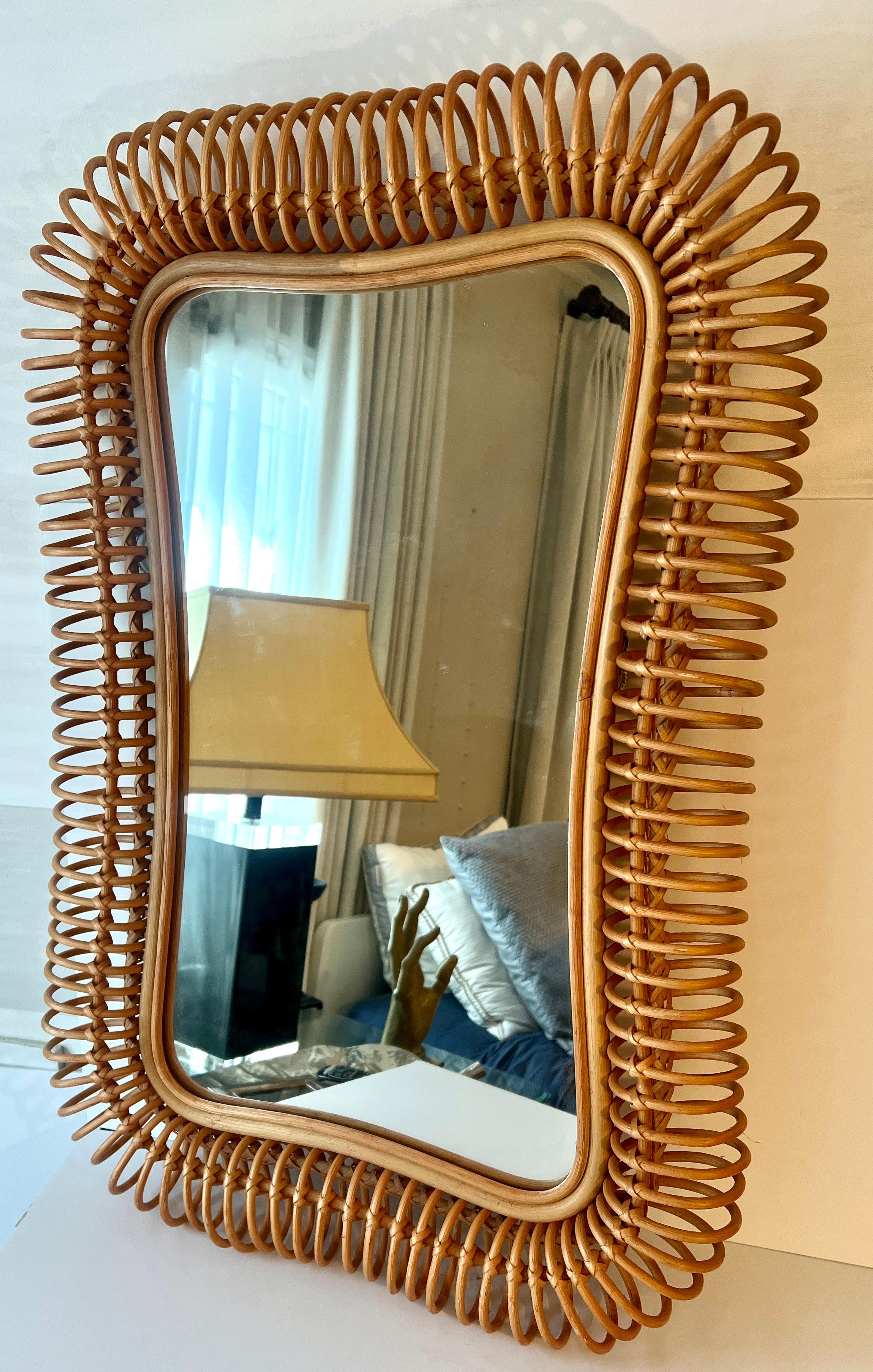 Philippine Pencil Reed Rattan Swirl Around a Woven Intricate Frame