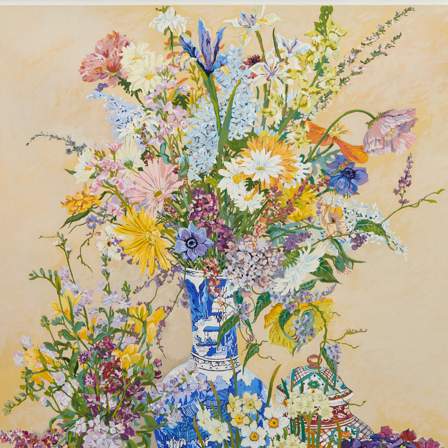 Modern Pencil Signed John Powell (American) Artist Proof Still Life Serigraph on Paper For Sale