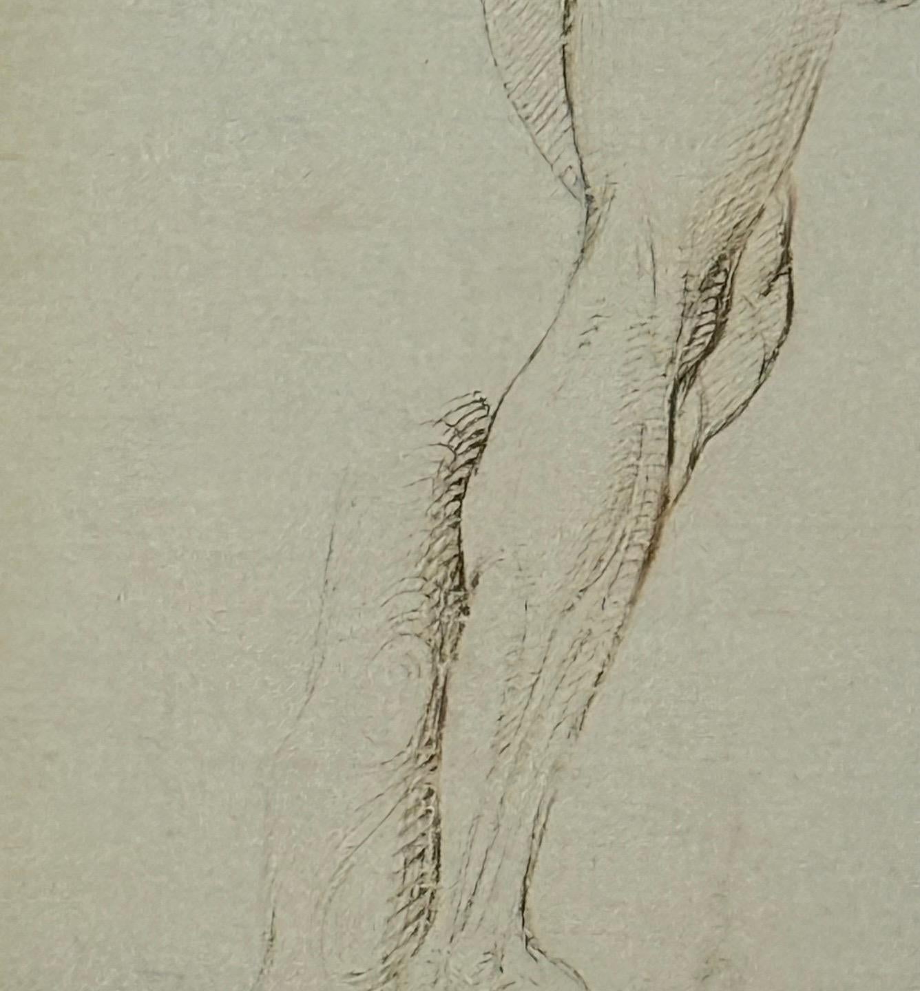 Bleistiftskizze Druck, amerikanisch, zeitgenössisch (21. Jahrhundert und zeitgenössisch) im Angebot